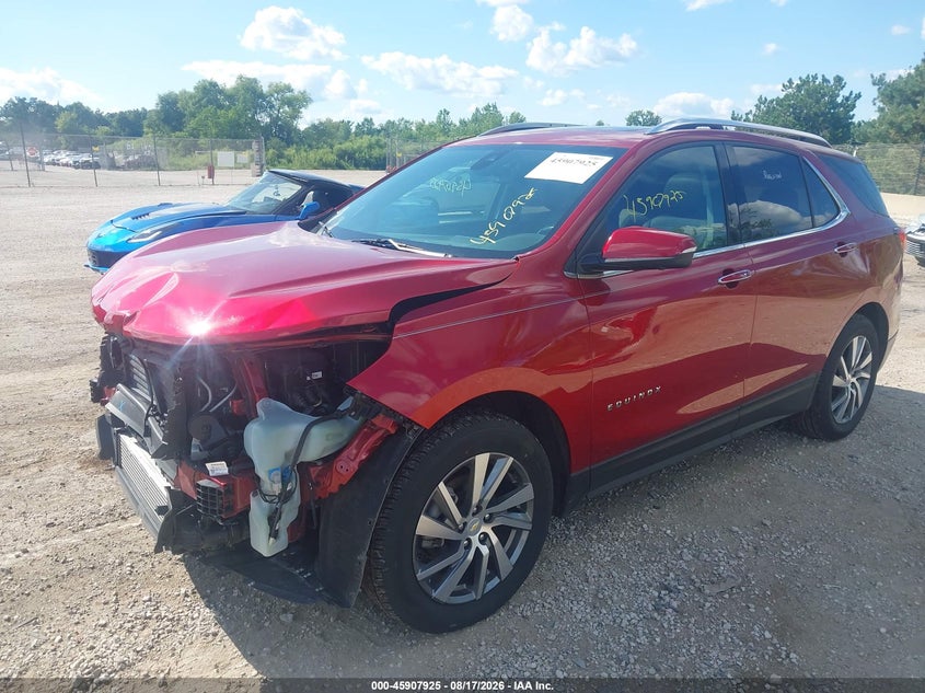 2022 Chevrolet Equinox, Front End, IAAI, VIN 2GNAXXEV4N6138921 — photo 2