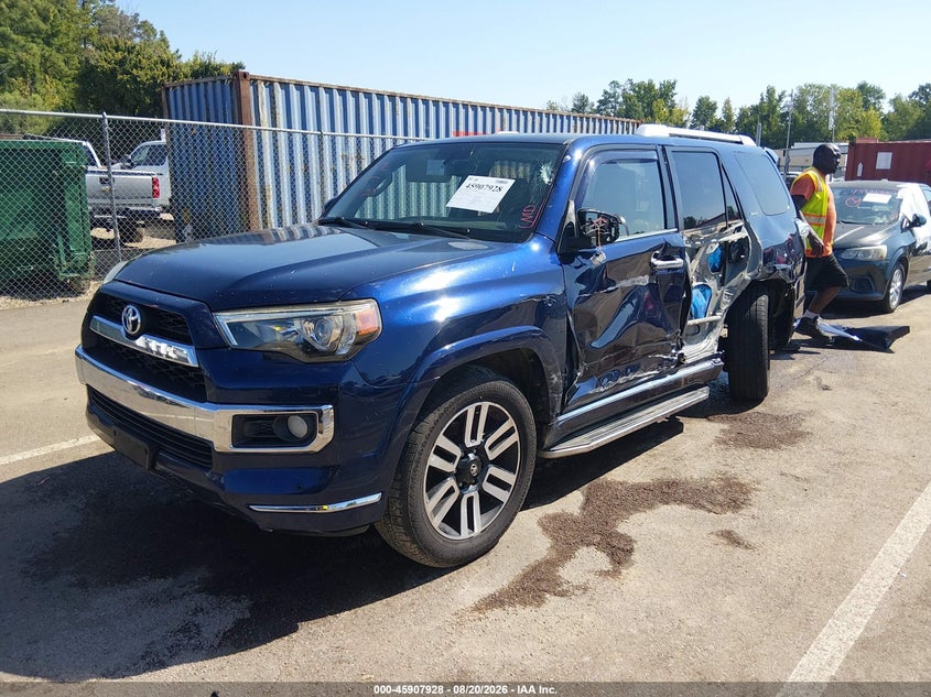 2016 Toyota 4Runner, Left Side, IAAI, VIN JTEZU5JR5G5135893 — photo 2