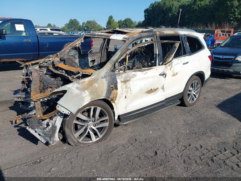 2016 Honda Pilot, Полностью сгорел, IAAI, VIN 5FNYF6H02GB064013 — фото 2