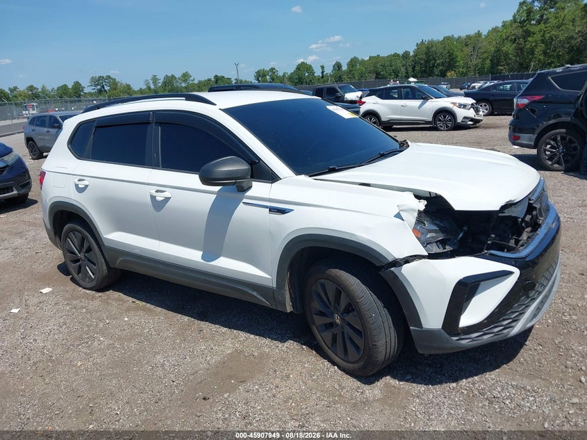 2022 Volkswagen Taos 1.5T S, Перёд, IAAI, VIN 3VVCX7B23NM031829