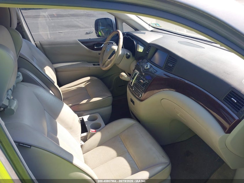 NISSAN QUEST 2012 VIN JN8AE2KP6C9035853