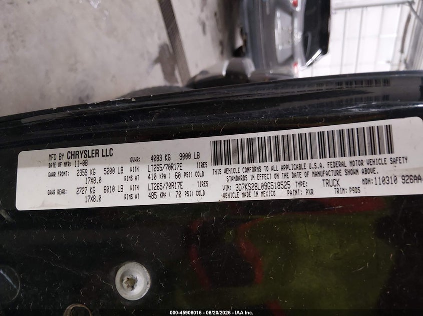 2009 DODGE RAM 2500 SLT · Photo 9