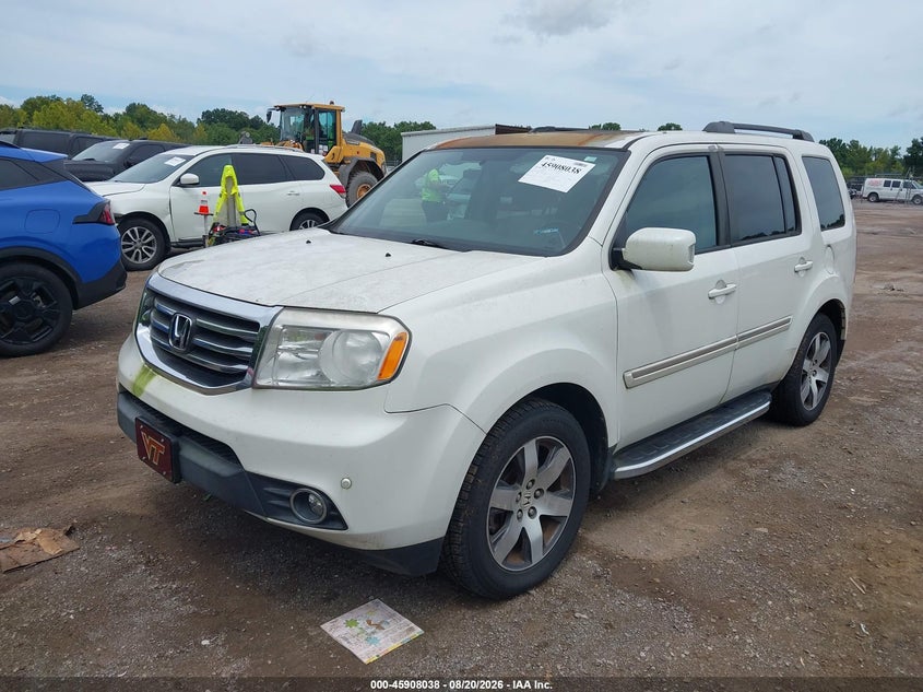2013 Honda Pilot, Normal Wear & Tear, IAAI, VIN 5FNYF4H90DB026293 — photo 2