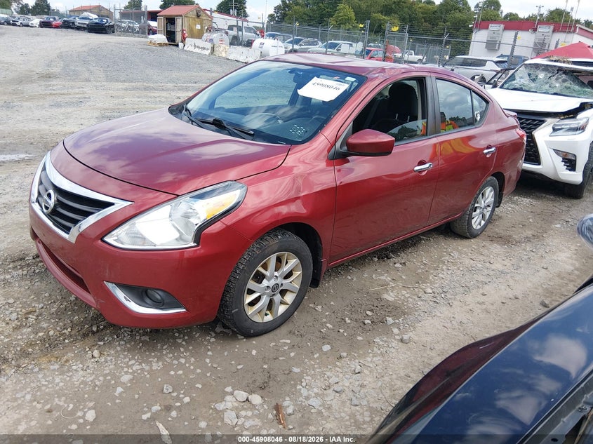2019 Nissan Versa, Дах, IAAI, VIN 3N1CN7APXKL813759 — фото 2