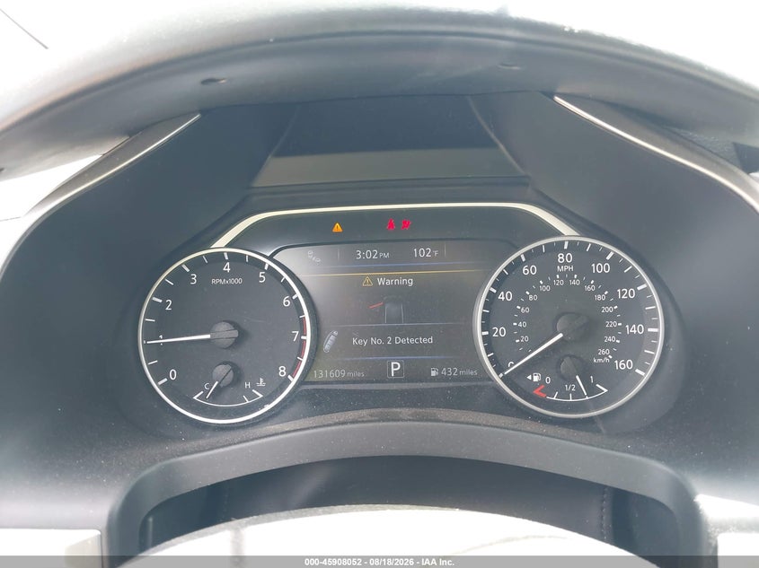 2018 NISSAN MURANO auction photo 7