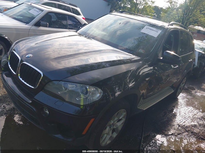 2012 BMW X5, Обычный износ, IAAI, VIN 5UXZV4C58CL992378 — фото 2