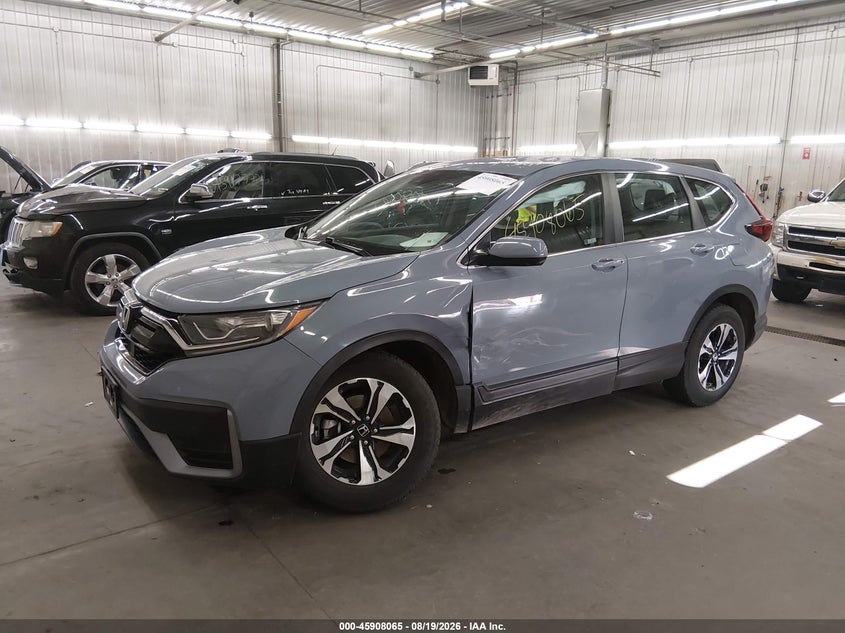 2022 Honda CR-V, Левый бок, IAAI, VIN 7FARW2H70NE017705 — фото 2