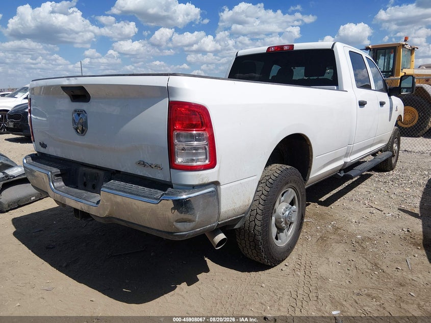 Vin: 3c6ur5hl4rg125571, lot: 46407135, ram 2500 tradesman  4x4 8' box 20244