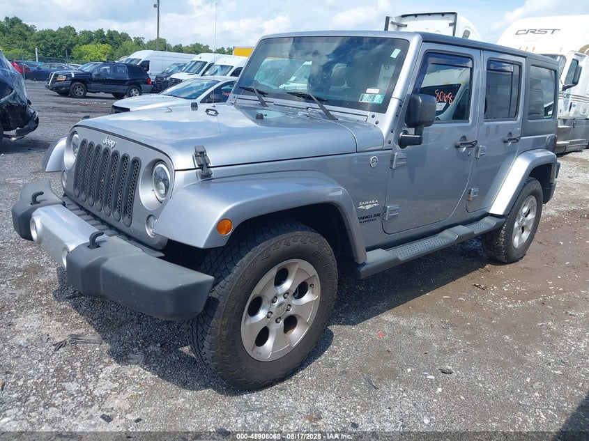 2015 Jeep Wrangler, Обычный износ, IAAI, VIN 1C4BJWEG7FL700409 — фото 2