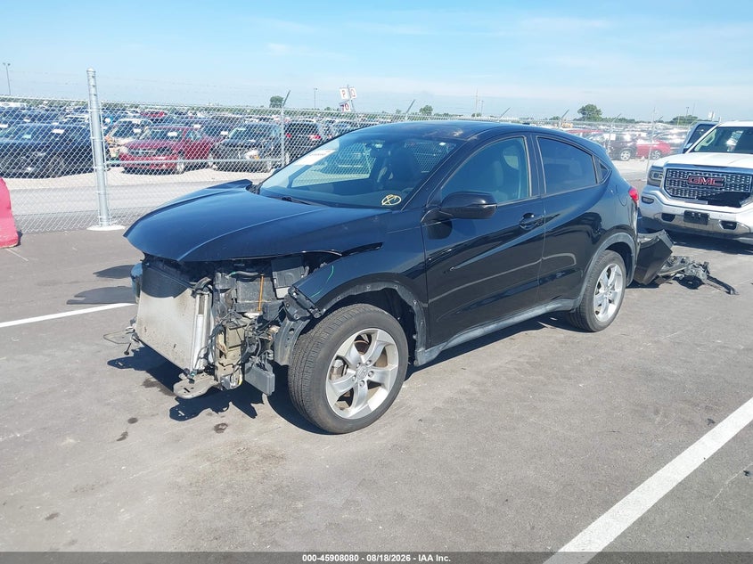 2016 Honda HR-V, Удар спереду, IAAI, VIN 3CZRU6H50GM708216 — фото 2