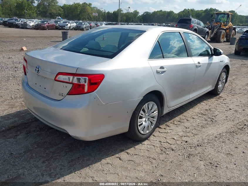 2014 TOYOTA CAMRY HYBRID auction photo 4