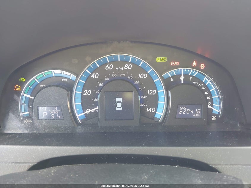 2014 TOYOTA CAMRY HYBRID auction photo 7
