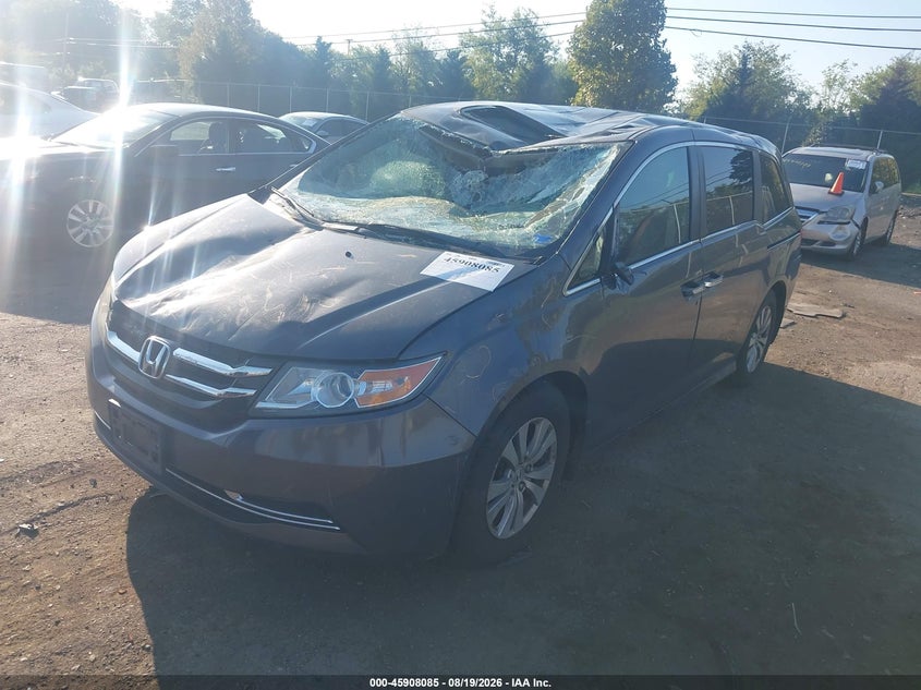 2015 HONDA ODYSSEY auction photo 2