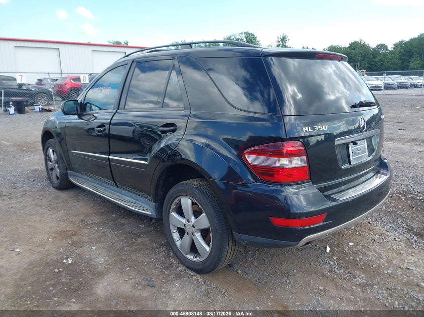 2009 MERCEDES-BENZ ML 350 auction photo 3