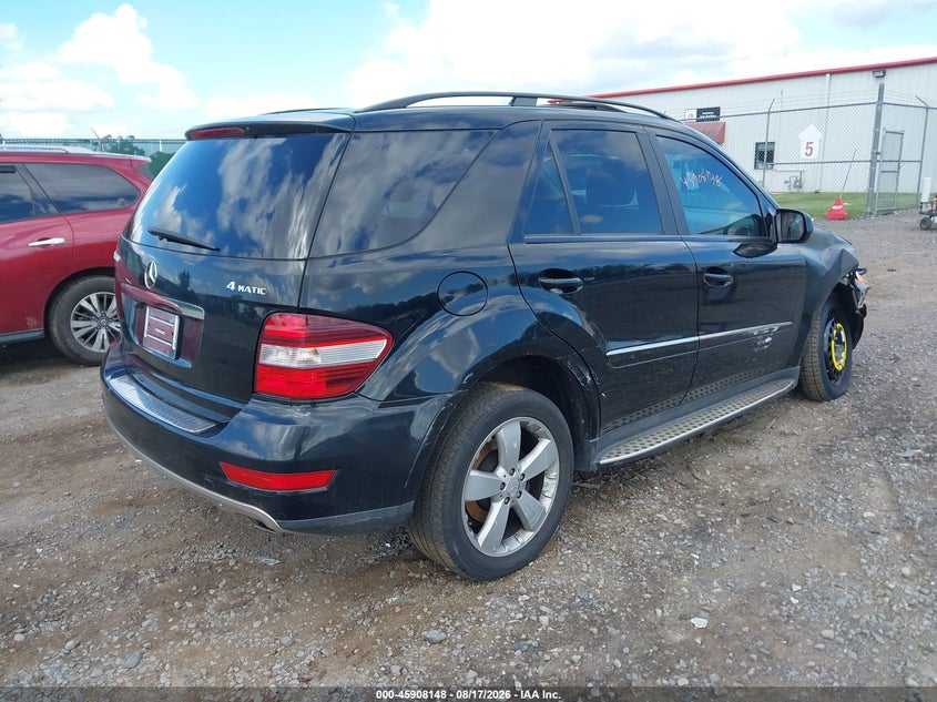 2009 MERCEDES-BENZ ML 350 auction photo 4
