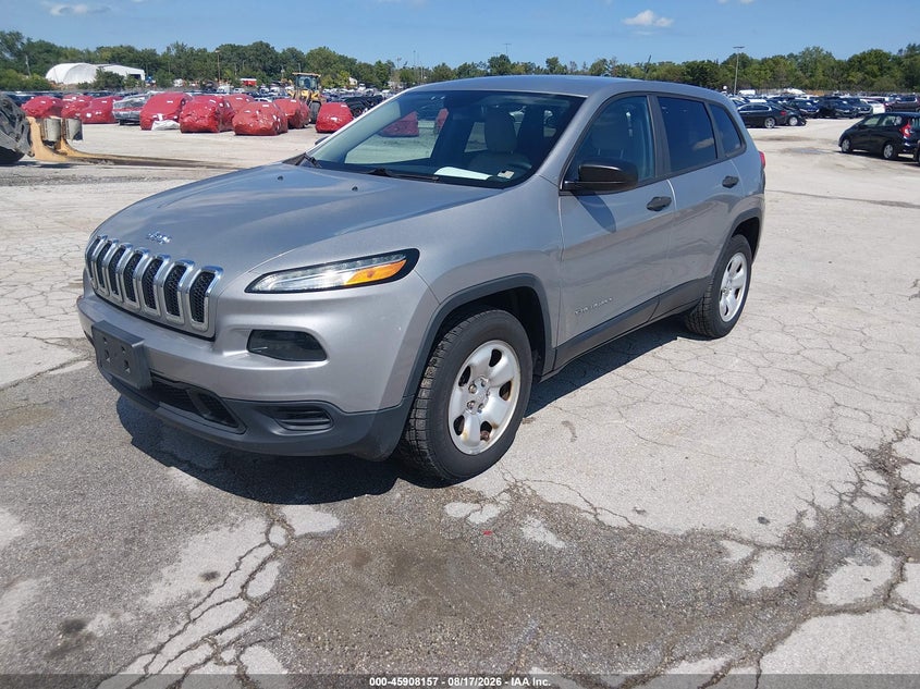 Vin: 1c4pjmab6gw325942, lot: 46407225, jeep cherokee sport 20162