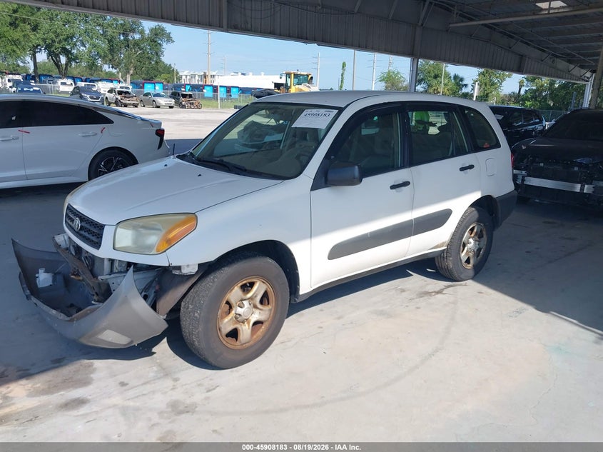 2003 TOYOTA RAV 4 SPORT UTILITY VEHICLE 2.0L I-4 DOHC, VVT, 148HP