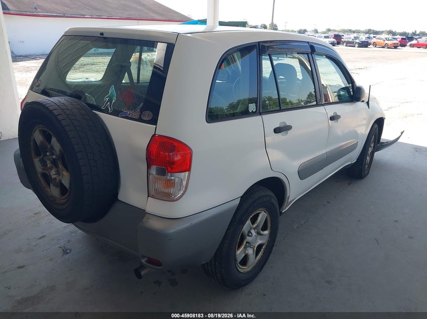 2003 TOYOTA RAV 4 SPORT UTILITY VEHICLE 2.0L I-4 DOHC, VVT, 148HP