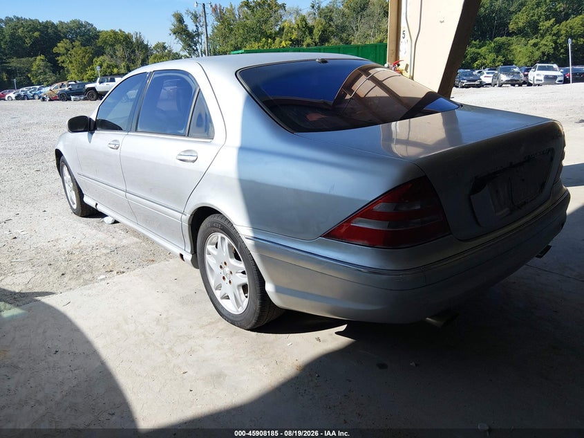 2002 MERCEDES-BENZ S 55 AMG — zdjęcie 3