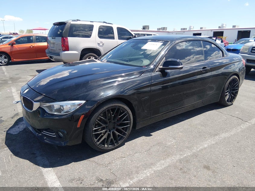 2016 BMW 4er, Обычный износ, IAAI, VIN WBA3V7C51G5A26246 — фото 2