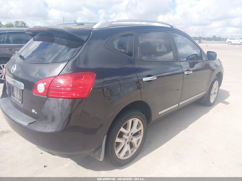 Vin: jn8as5mt4cw265722, lot: 46407256, nissan rogue sv w/sl pkg 20124