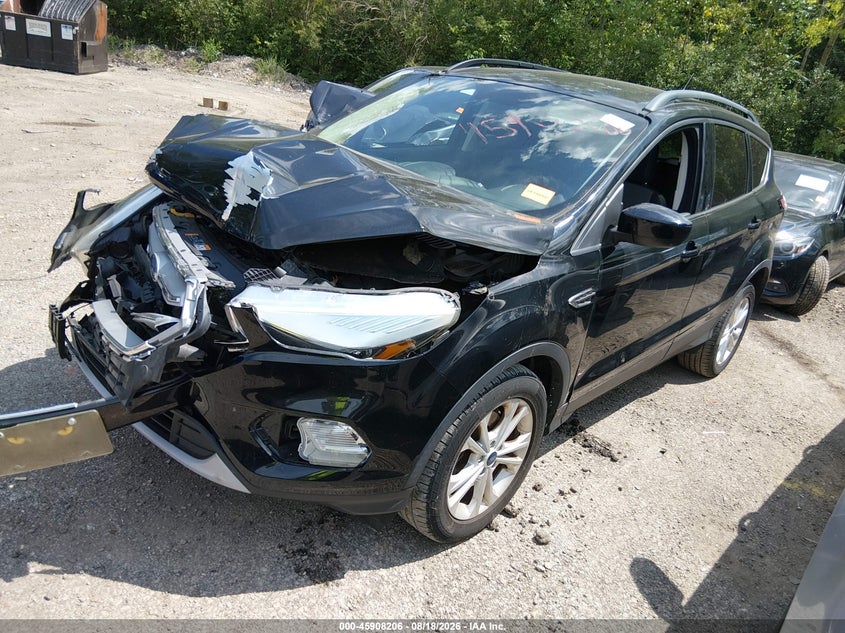 2018 Ford Escape, Front End, IAAI, VIN 1FMCU0GDXJUC17782 — photo 2