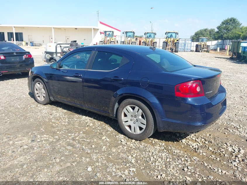 2014 DODGE AVENGER auction photo 3