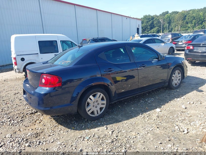 2014 DODGE AVENGER auction photo 4