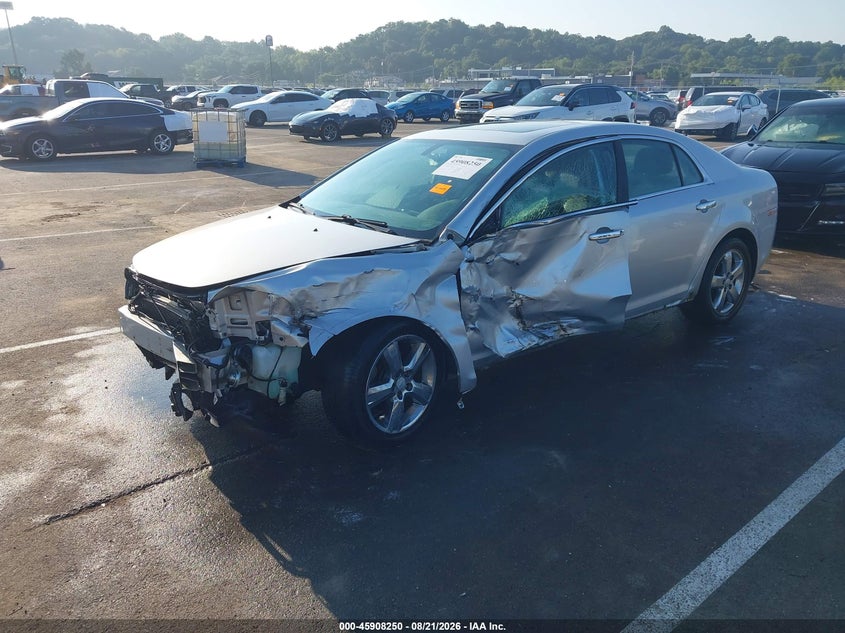 2012 Chevrolet Malibu, Left Front, IAAI, VIN 1G1ZD5EU0CF262311 — photo 2