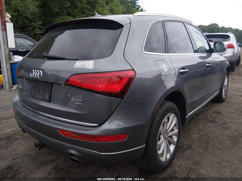 Vin: wa1lfafp7fa054432, lot: 46407330, audi q5 2.0t premium 20154