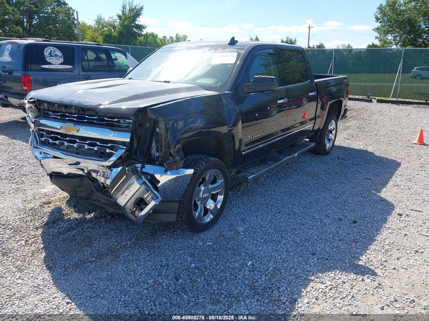2016 Chevrolet Silverado, Удар спереди, IAAI, VIN 3GCUKSEC3GG362937 — фото 2