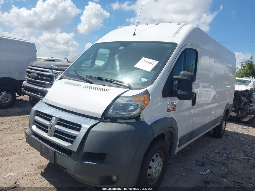 2018 RAM ProMaster City, Front & Rear, IAAI, VIN 3C6TRVDG9JE101027 — photo 2
