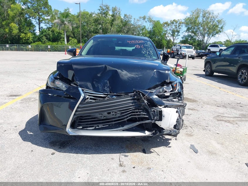 LEXUS IS 300 2020 VIN JTHAA1D25L5107215