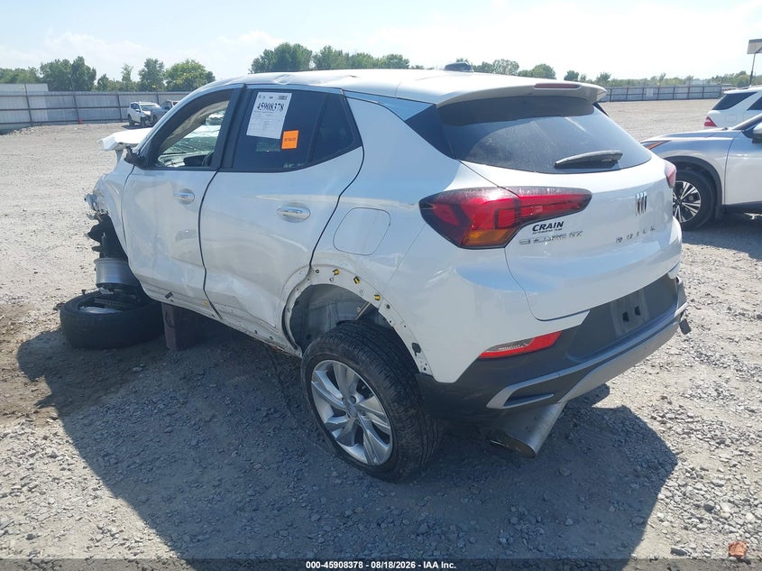 Vin: kl4ambs21rb059167, lot: 46407446, buick encore gx preferred fwd 20243