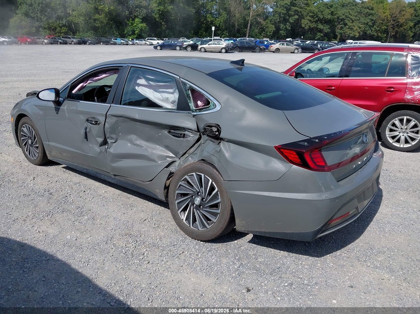 2023 HYUNDAI SONATA HYBRID auction photo 3