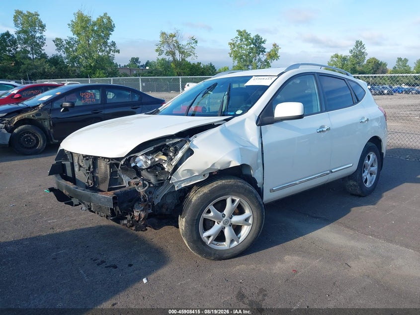 2011 Nissan Rogue, Удар спереду, IAAI, VIN JN8AS5MV0BW309053 — фото 2