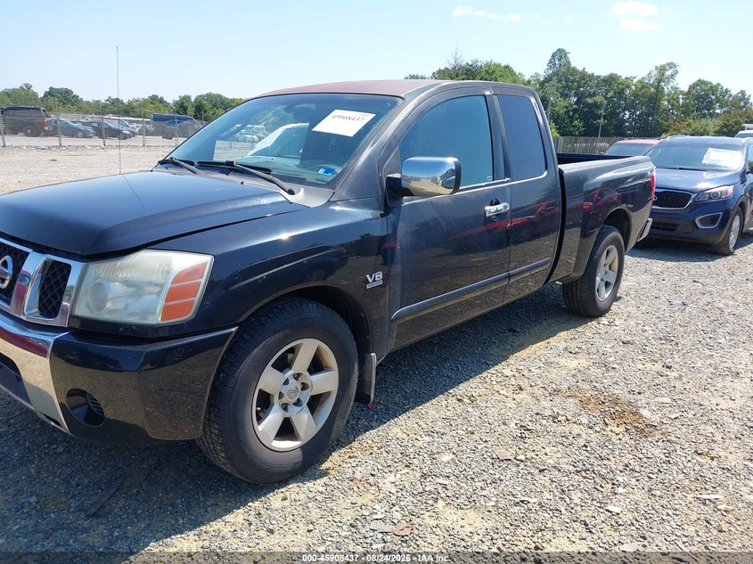 2004 Nissan Titan, Звичайний знос, IAAI, VIN 1N6AA06A24N580830 — фото 2