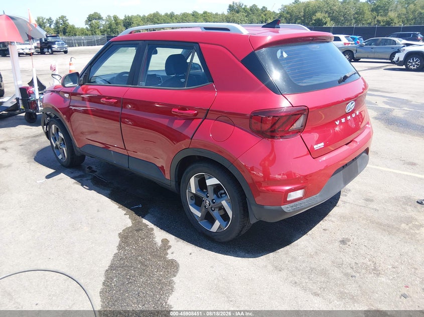 Vin: kmhrc8a33nu152744, lot: 46407519, hyundai venue sel/limited 20223