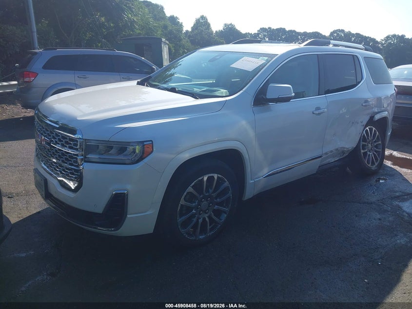 2021 GMC Acadia, Left Side, IAAI, VIN 1GKKNPLS5MZ147999 — photo 2