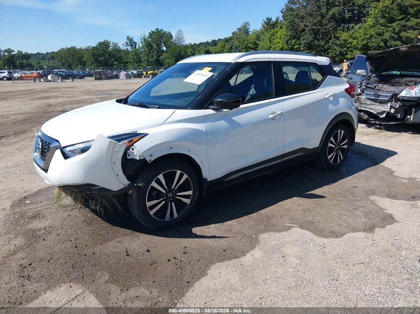2020 Nissan Kicks, Пошкодження двигуна, IAAI, VIN 3N1CP5DV6LL555671 — фото 2