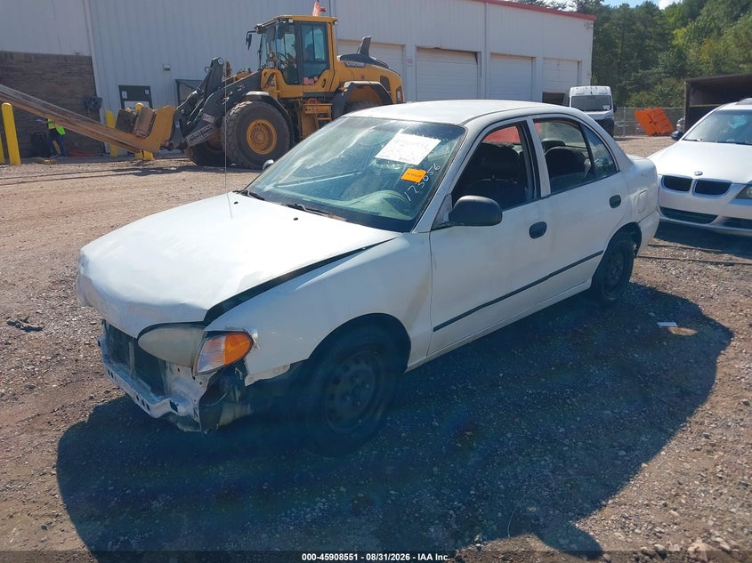 1995 HYUNDAI ACCENT auction photo 2