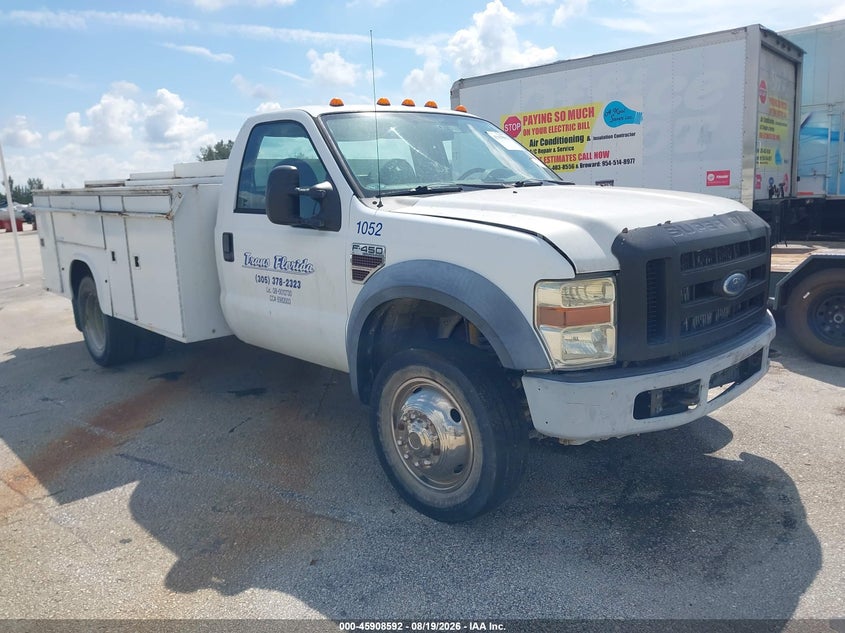 2008 FORD SUPER DUTY F-450 DRW auction photo 1