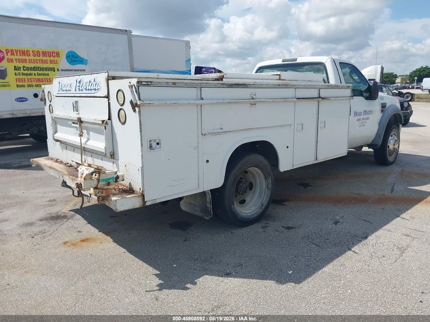 2008 FORD SUPER DUTY F-450 DRW auction photo 4