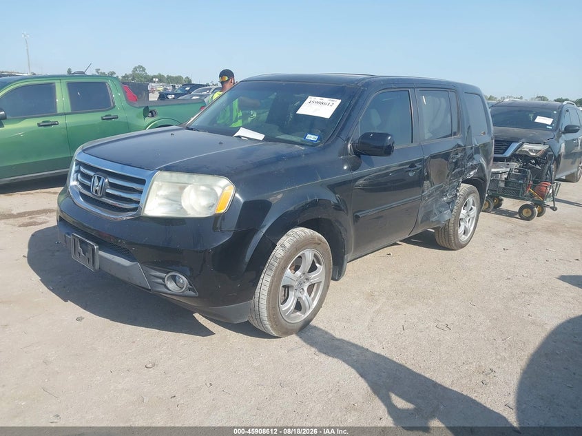 Vin: 5fnyf3h53eb014230, lot: 46407680, honda pilot ex-l 20142