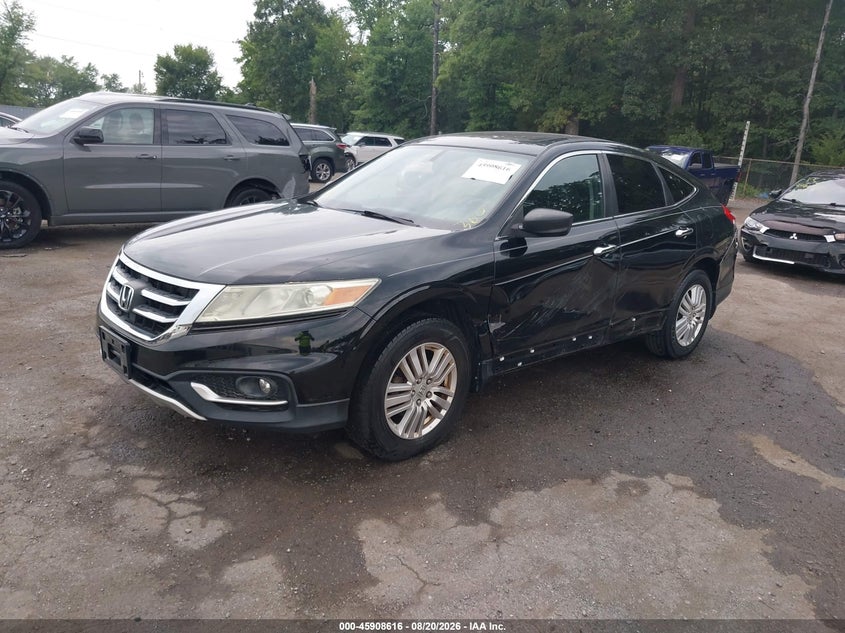 2013 Honda Crosstour, Лівий бік, IAAI, VIN 5J6TF3H33DL001671 — фото 2