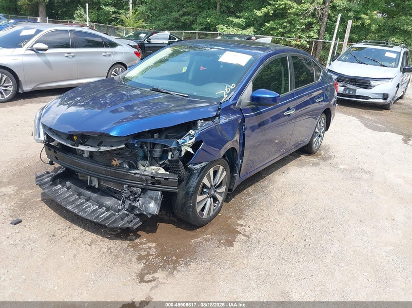 2019 Nissan Sentra, Front End, IAAI, VIN 3N1AB7AP2KY439862 — photo 2