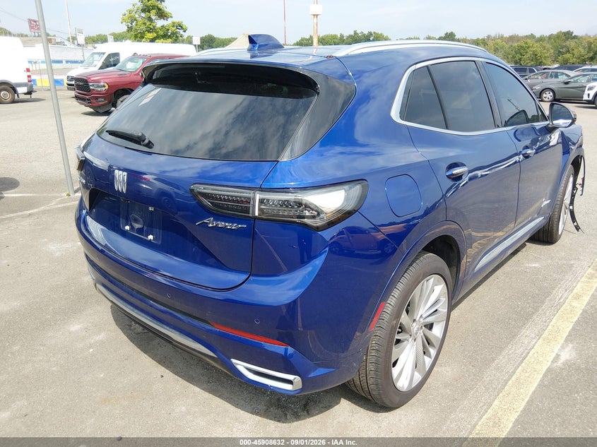 Vin: lrbfzme4xsd006384, lot: 46407700, buick envision avenir awd 20254