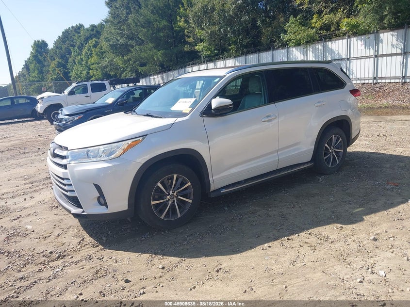 2018 Toyota Highlander, Right Side, IAAI, VIN 5TDKZRFHXJS550255 — photo 2