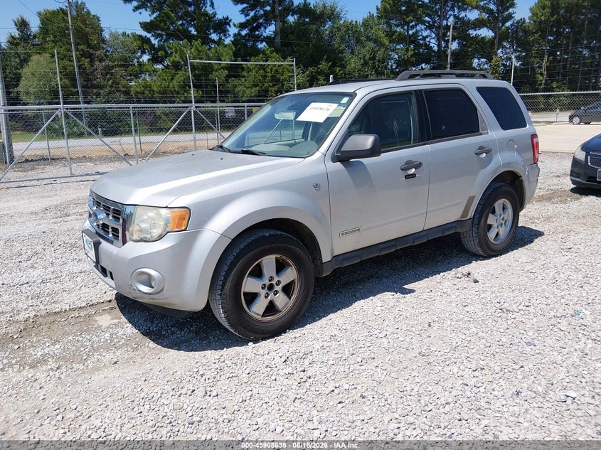 2008 Ford Escape, Обычный износ, IAAI, VIN 1FMCU93198KC05404 — фото 2