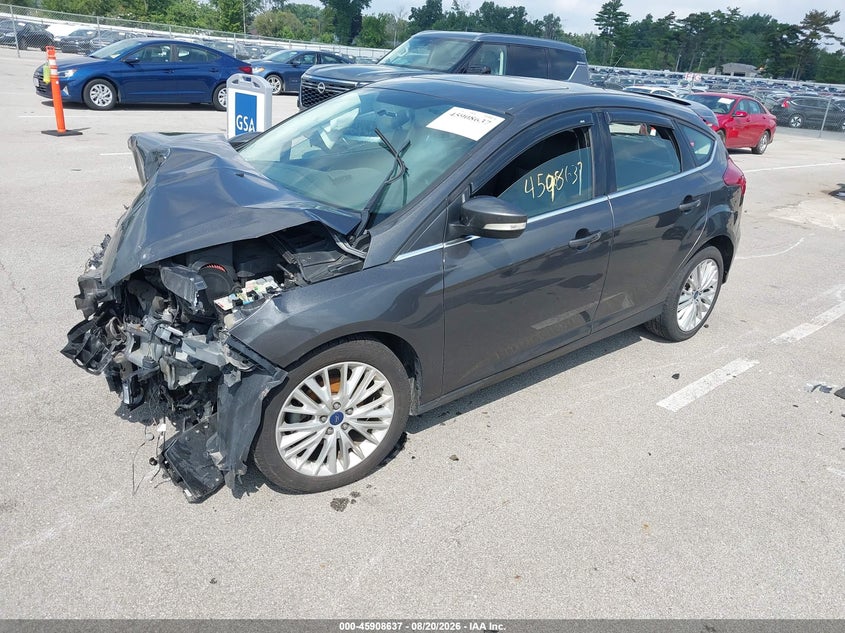 Vin: 1fadp3n20hl334036, lot: 46407705, ford focus titanium 20172